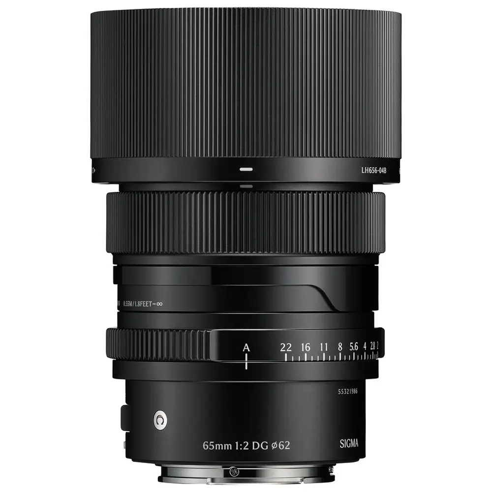 Sigma 65mm f/2 DG F/L Mount Contemporary Lens (Black Edition)