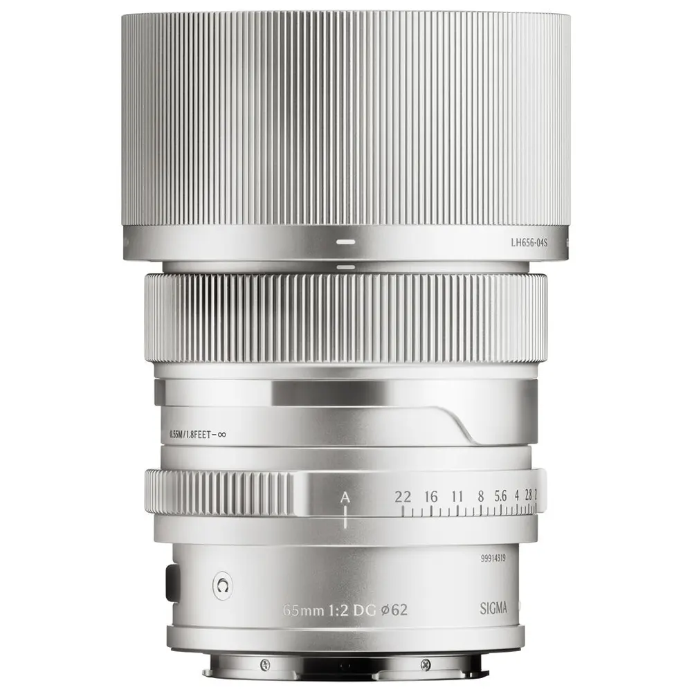 Sigma 65mm f/2 DG F/L Mount Contemporary Lens (Silver Edition)