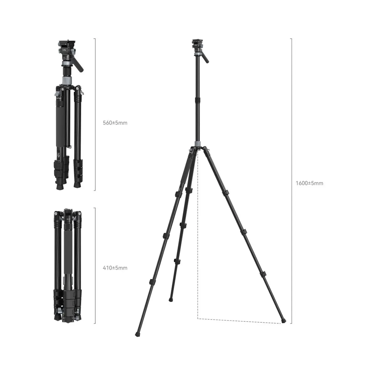 SmallRig Travel Video Tripod Kit