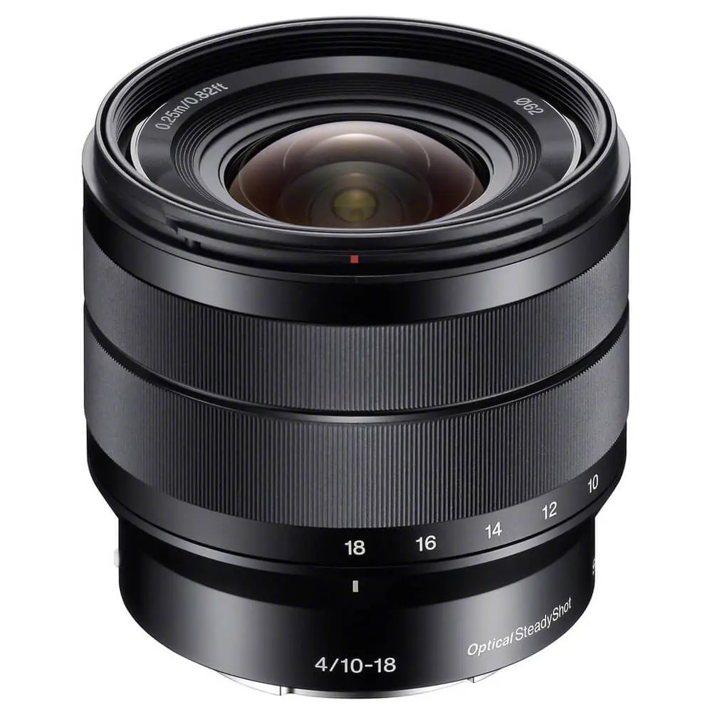 Sony E 10-18mm f/4 OSS Lens