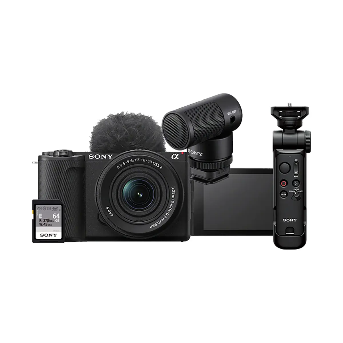 Sony ZV-E10 II Mirrorless Camera with 16-50mm II Lens Creator Kit
