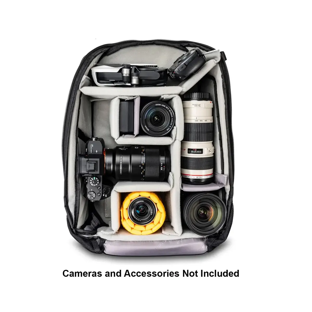 Vanguard Durable Polyester VEO Select 45 BFM BK Professional Backpack-Black (VESELECT45BFMBK)