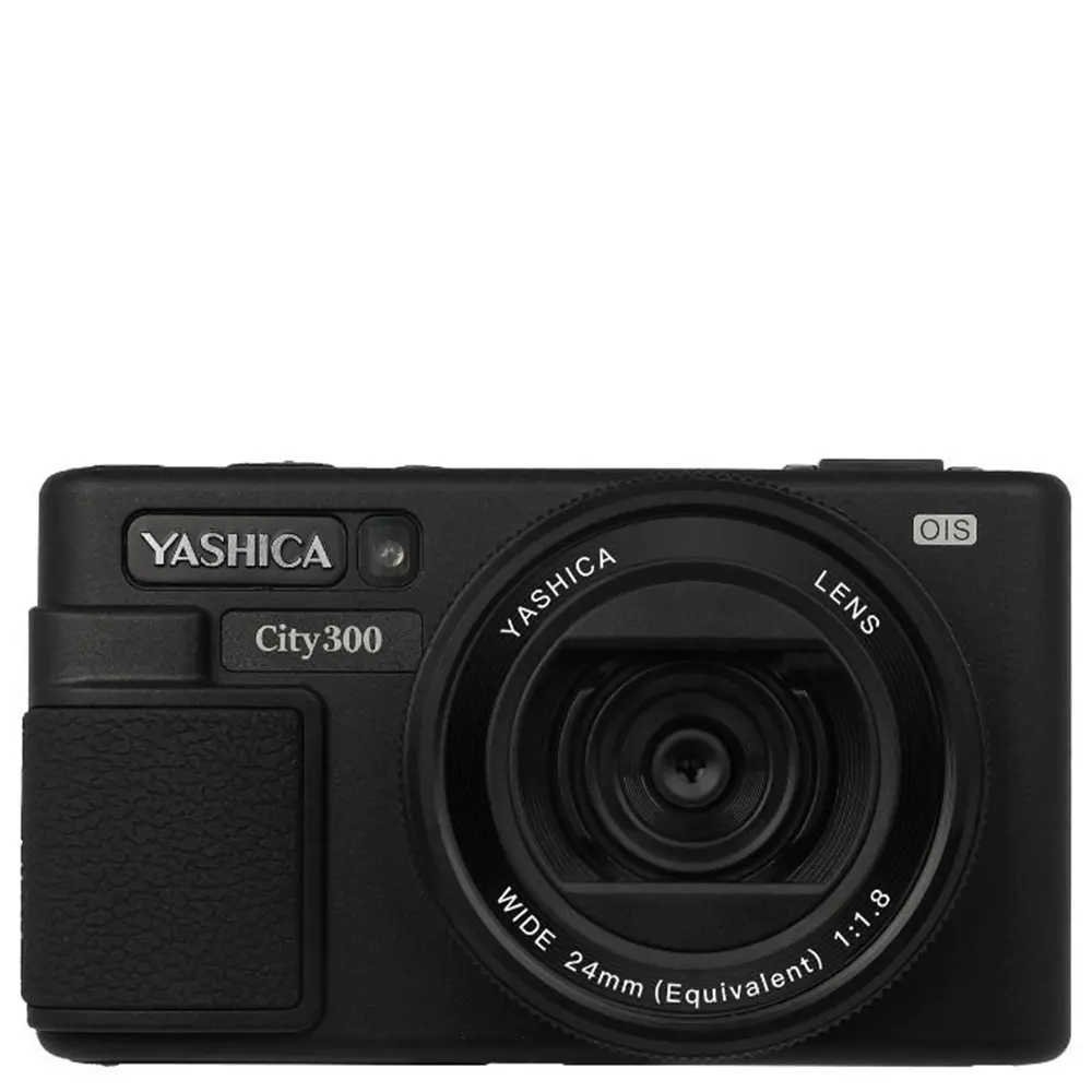 Yashica City 300 Compact Digital Camera (Black)