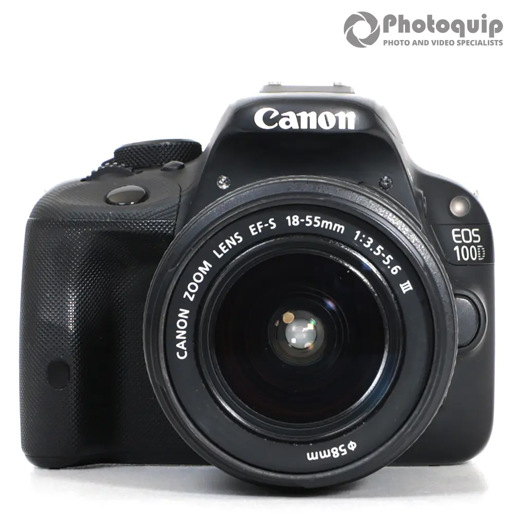 Used Canon EOS 100D + EF-S 18-55mm f/3.5-5.6 III