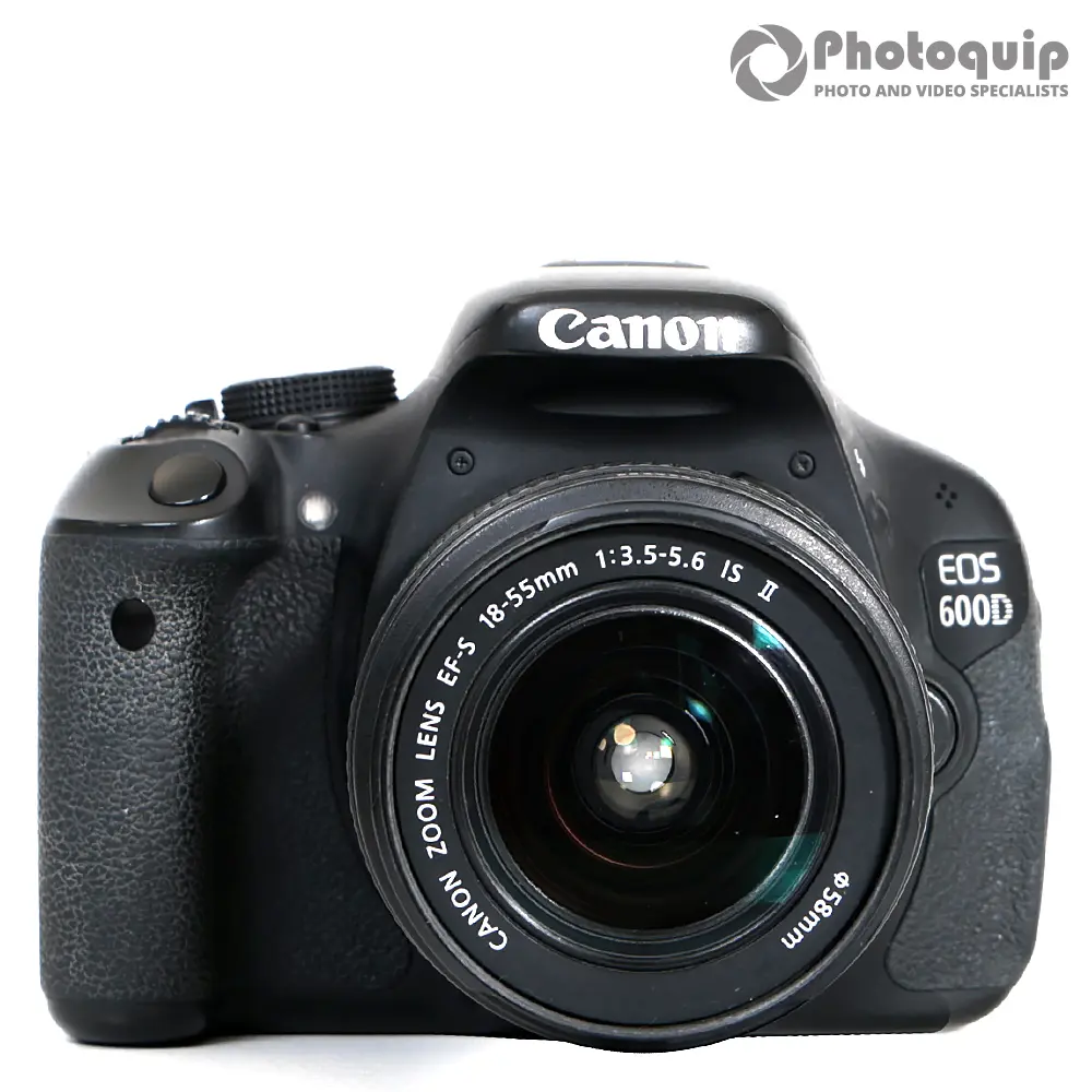 Used Canon EOS 600D + EF-S 18-55mm f/3.5-5.6 IS II