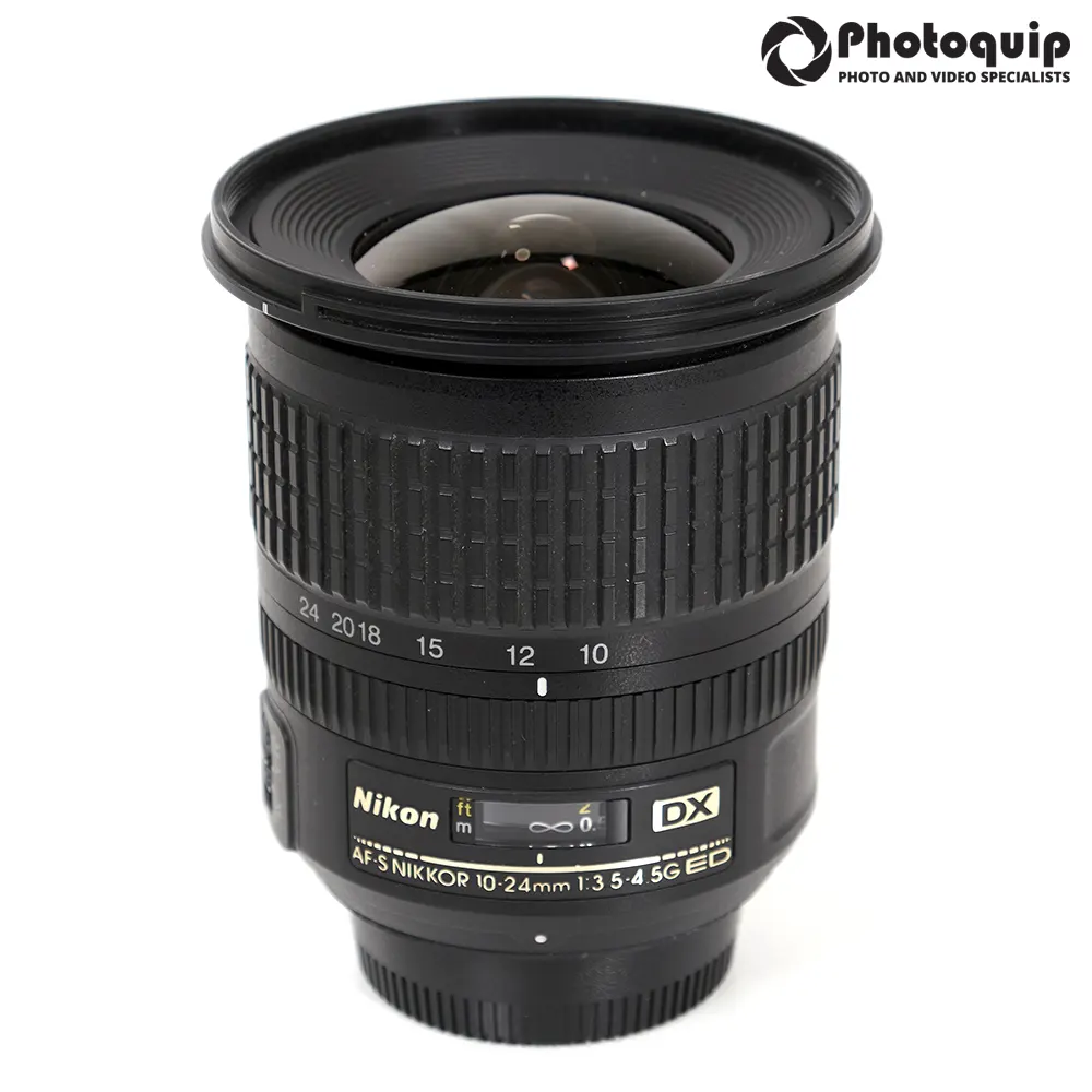 Used Nikon 10-24mm f/3.5-4.5G ED DX Lens