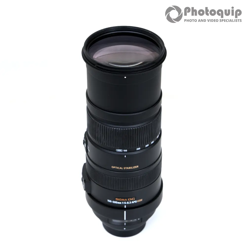 Used Sigma 150-500 f/5-6.3 APO HSM for Nikon