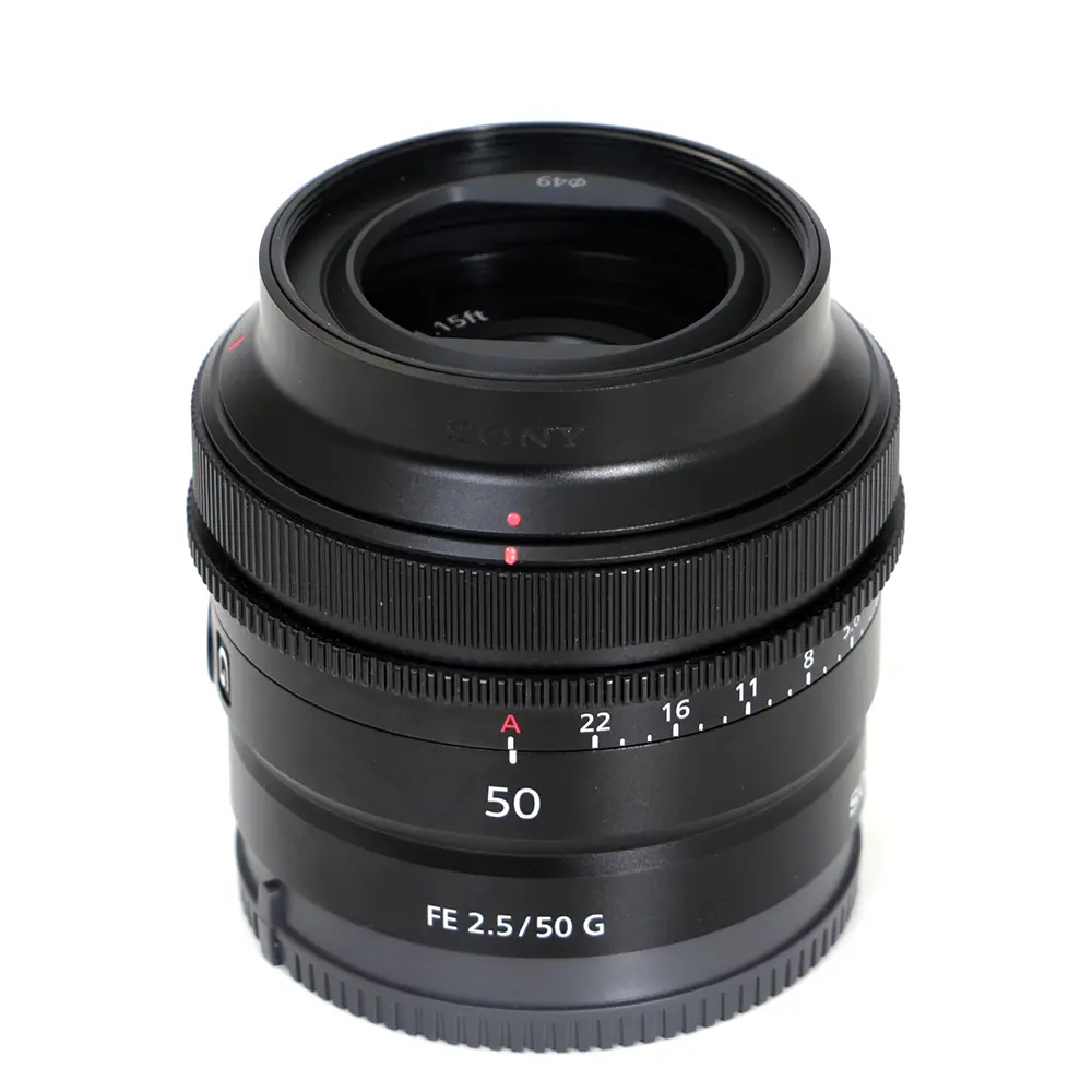 Sony FE 50mm f/2.5G